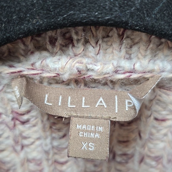 Lilla P Women's Lofty Marl Long Sleeve Open Cardigan SIZE XS - Picture 3 of 16